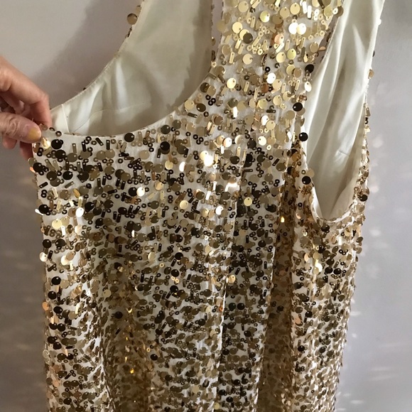 Gold sequins / Rag&Bone top - Picture 14 of 17